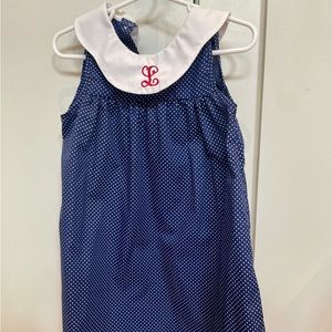 Cecil and Lou L monogrammed dress